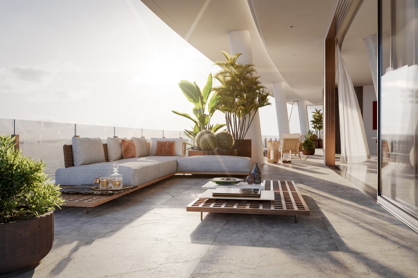 Terrace & Views